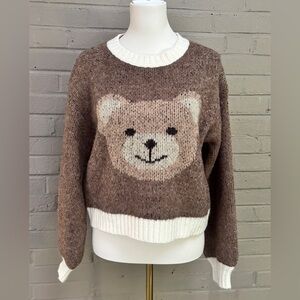 Luna Ivy  Bear Sweater S